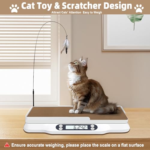 Kanmeii 66 lb Pet Scale with LCD Hold and Tare Functions