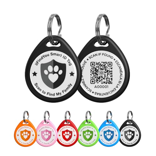 ilFindYou Personalized QR Code Dog Collar ID Tag