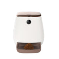 MENGKK Cat Automatic Feeders Feeder Pet Dispenser for Cat and Dog Travel Supply Automatic Smart Slow Time Amount of Food Bowl