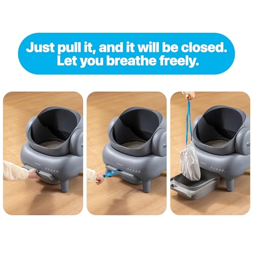 Neakasa Open-Top Self-Cleaning Cat Litter Box Kit
