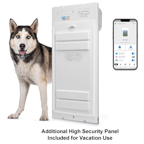 High Tech Pet WiFi Roll Up Smart Automatic Pet Door