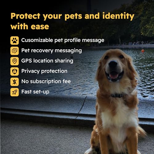 SeQR Privacy Smart Dog Tags with Custom QR Codes