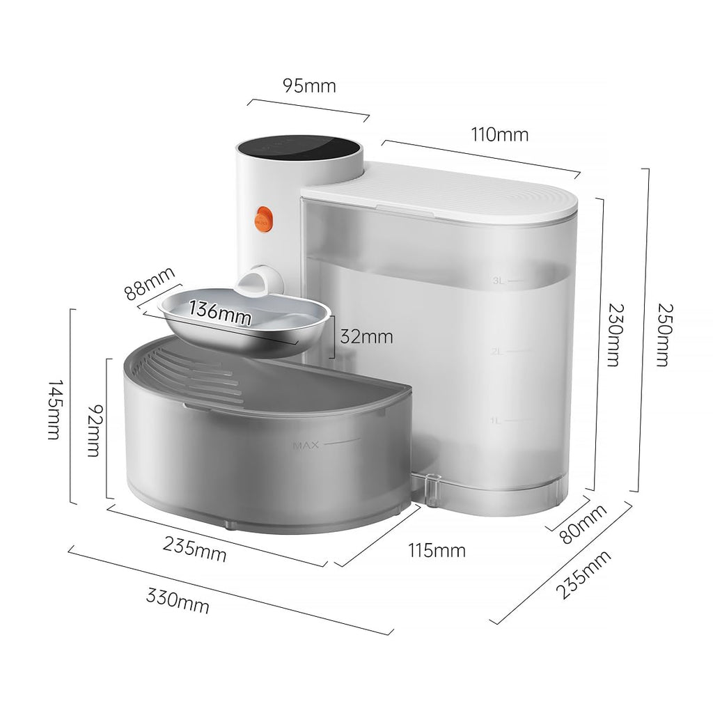 Petgravity Smart Cat Water Dispenser with Quiet Flow