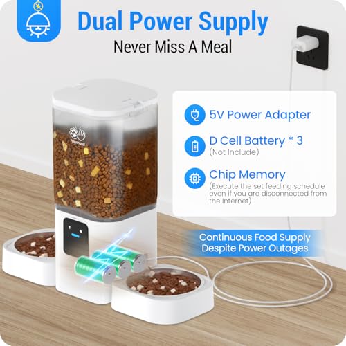 Frienhund 7L Automatic Cat and Dog Food Dispenser
