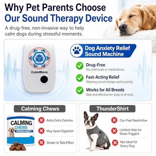 BabieDtOyG Dog Anxiety Relief Sound Therapy Device