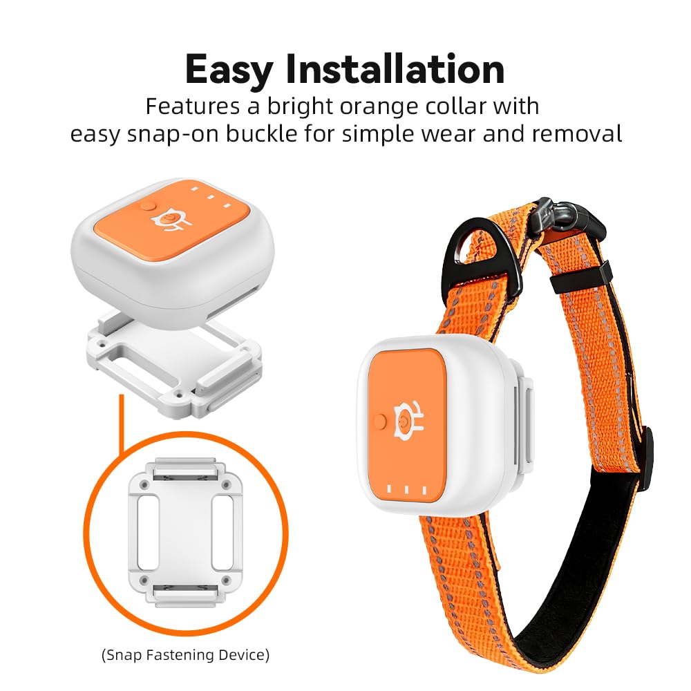 Smart GPS Cat and Dog Collar Tracker Anti-Lost Device