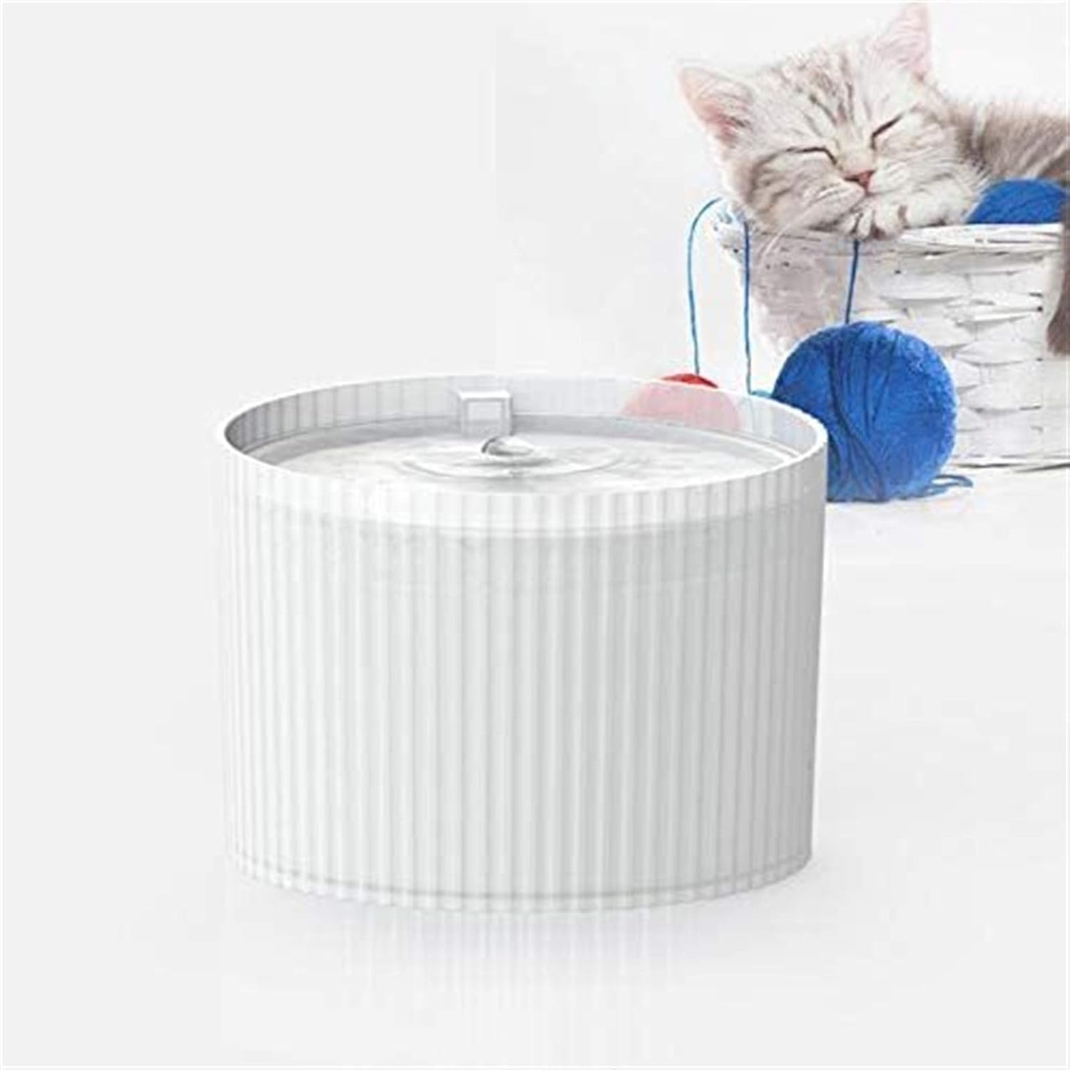2L Stainless Steel Smart Pet Water Fountain with Filter