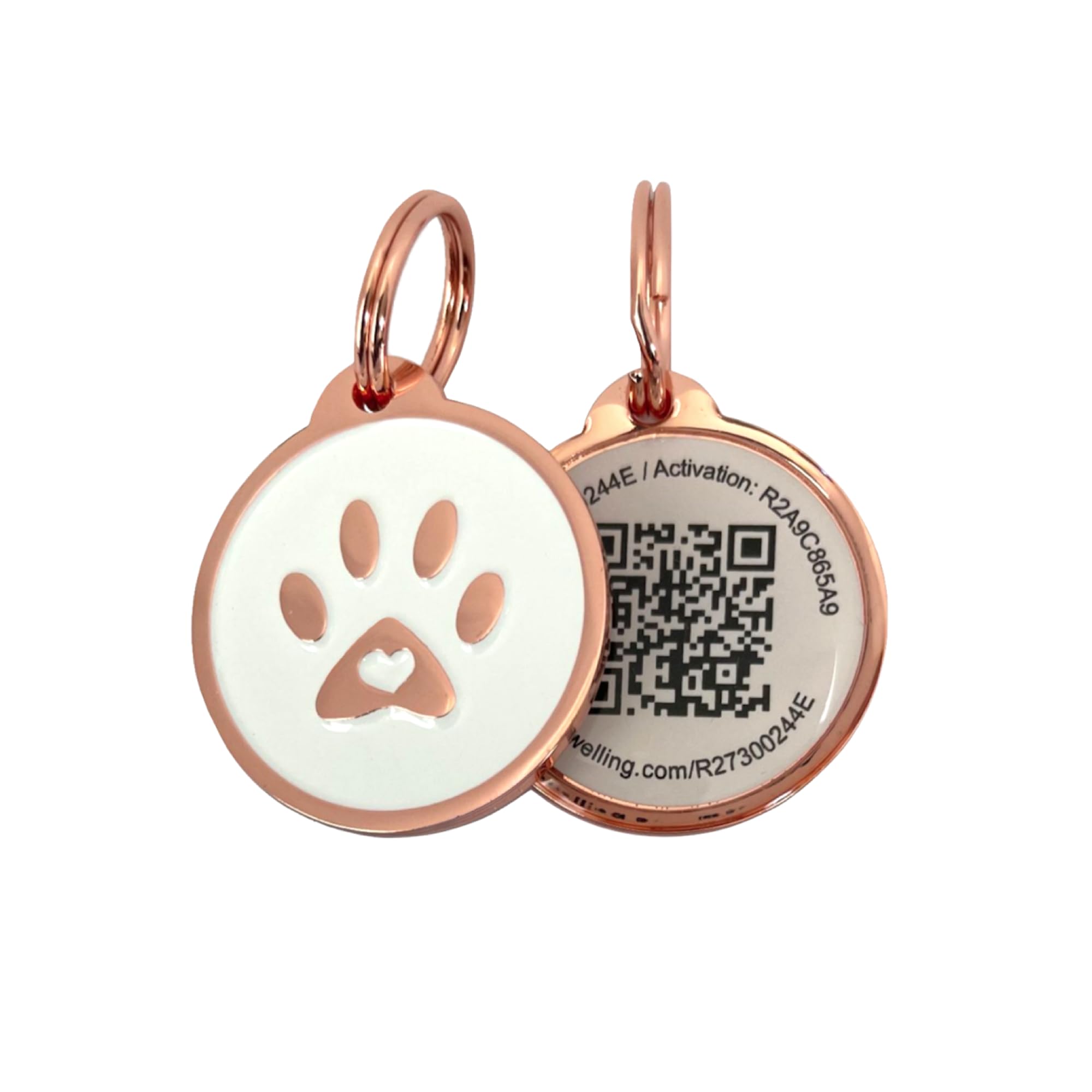 Pet Dwelling QR Code Pet ID Tag with Online Profile