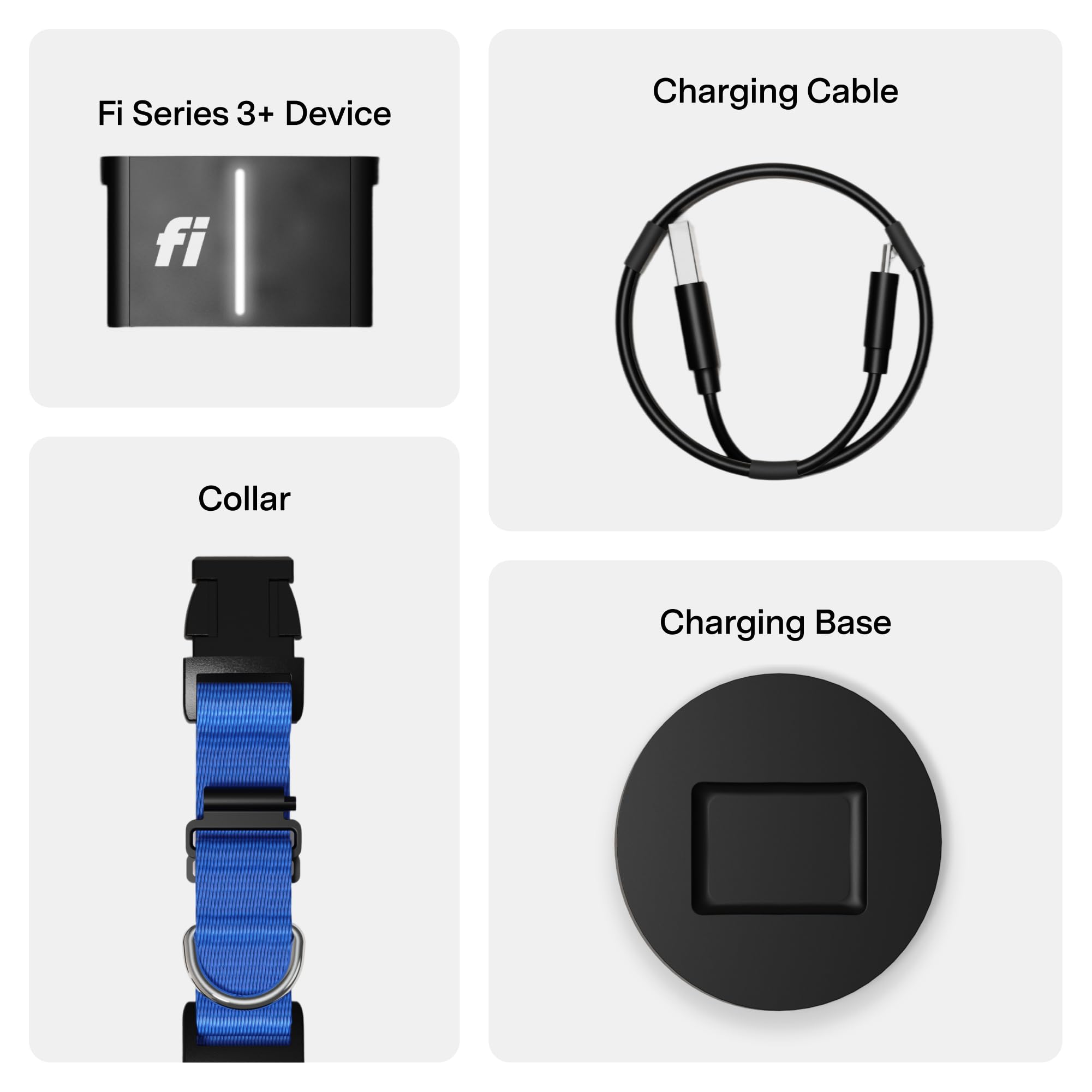 Fi Series 3+ Smart Dog GPS Tracker Collar with Health Monitoring