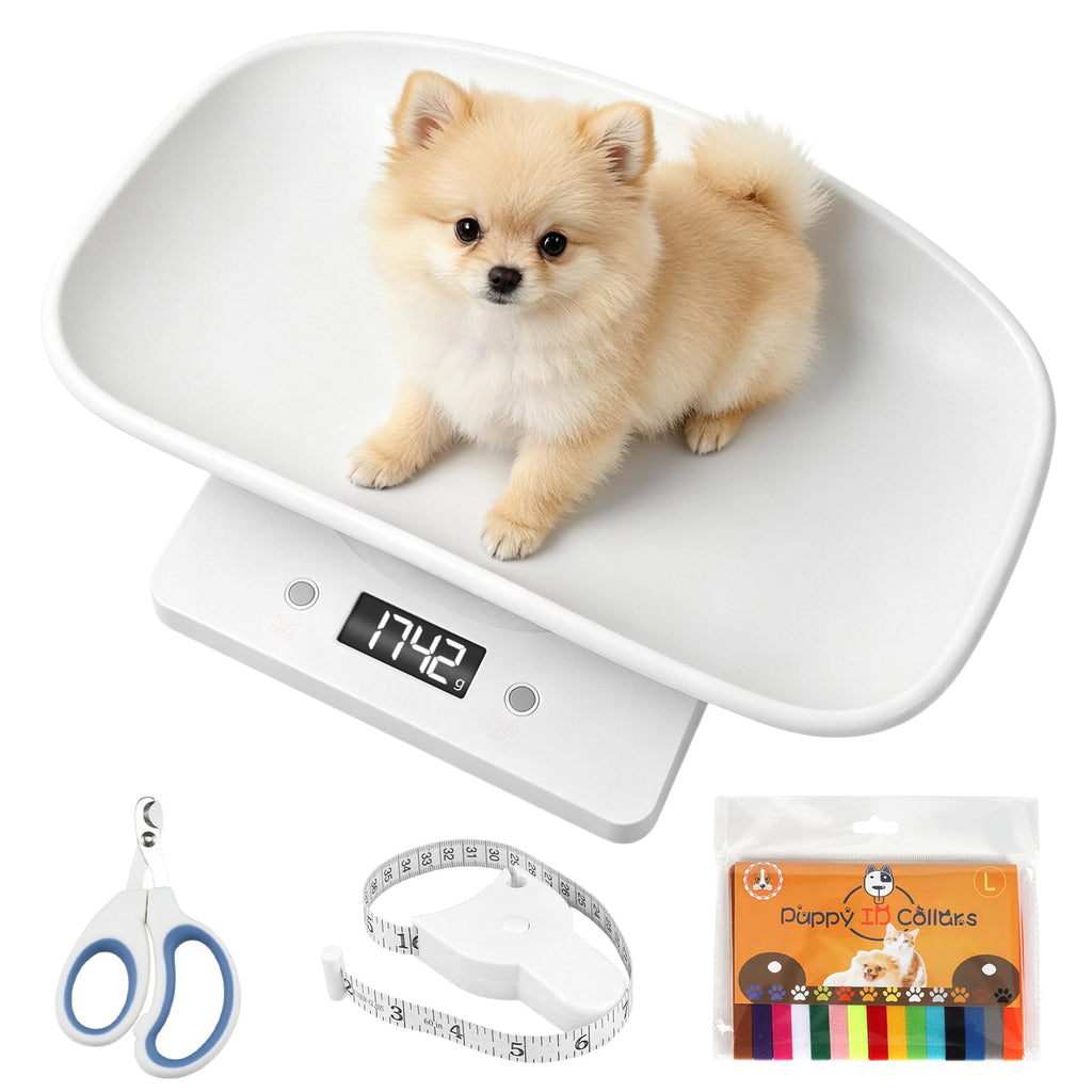 LYTDMSKY Portable Digital Pet Scale for Puppies and Kittens