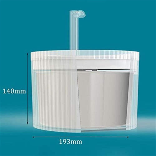 2L Stainless Steel Smart Pet Water Fountain with Filter