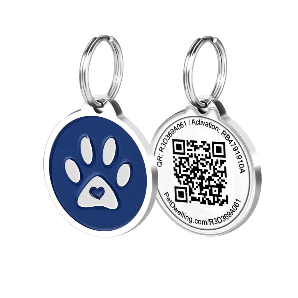 Pet Dwelling QR Code Pet ID Tag with Online Profile