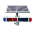 Solar RGB LED Traffic Warning Strobe Light for Outdoors