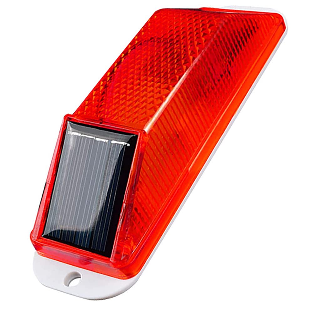 Aolyty Solar Waterproof LED Strobe Warning Beacon