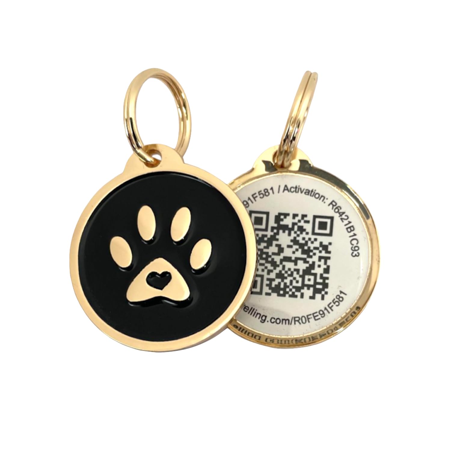 Pet Dwelling QR Code Pet ID Tag with Online Profile