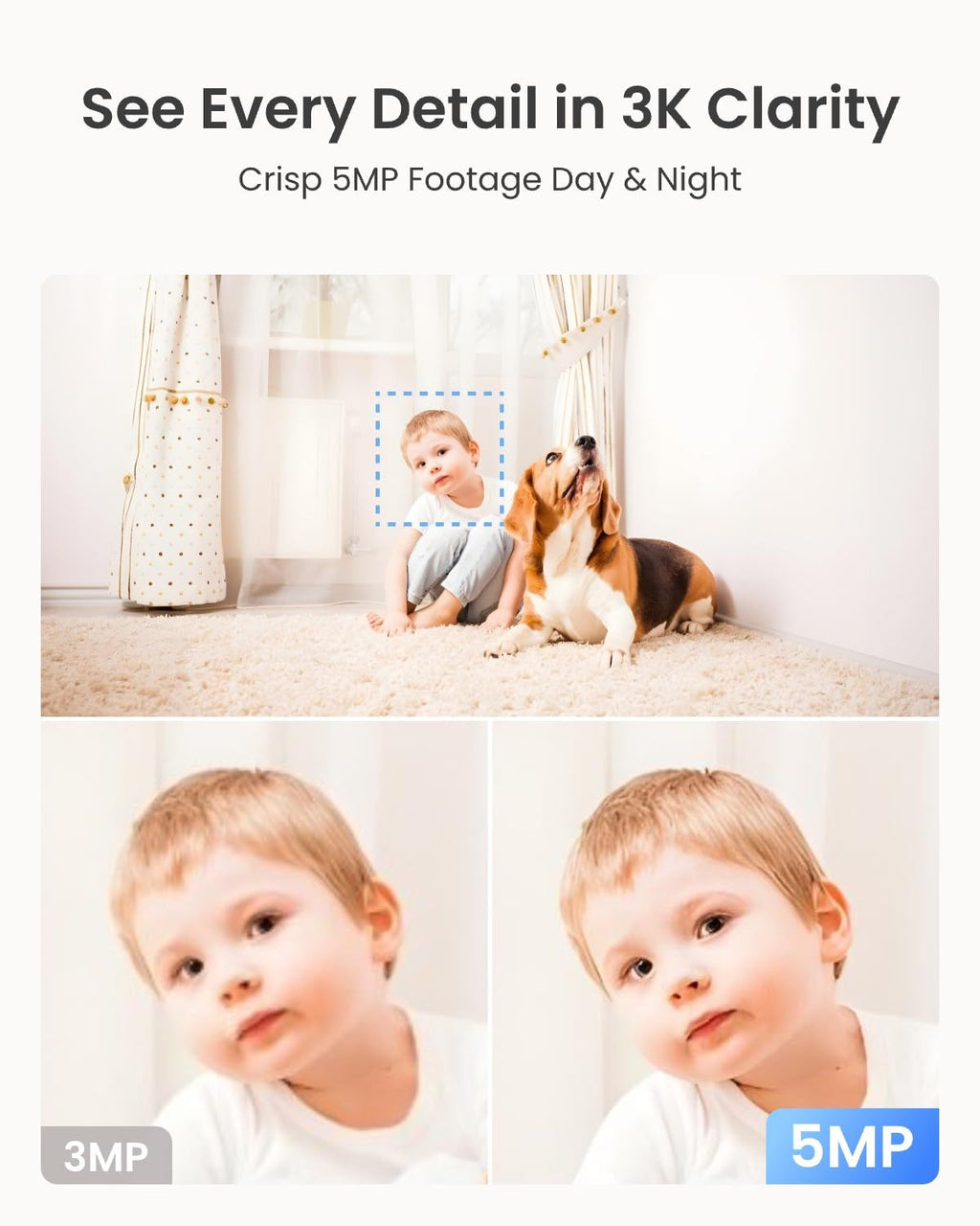REOLINK E1 Pro 4MP WiFi Pet Camera with Auto Tracking