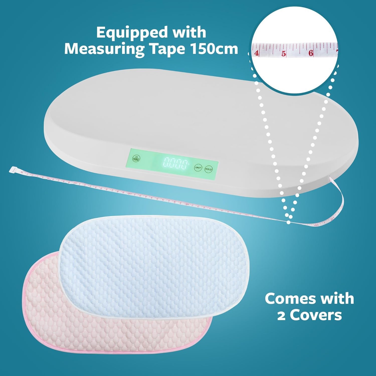 Digital Baby and Pet Scale for Accurate Weight Tracking
