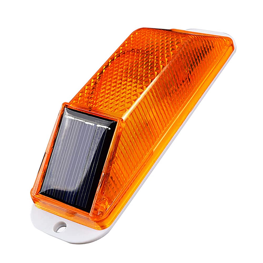 Aolyty Solar Waterproof LED Strobe Warning Beacon
