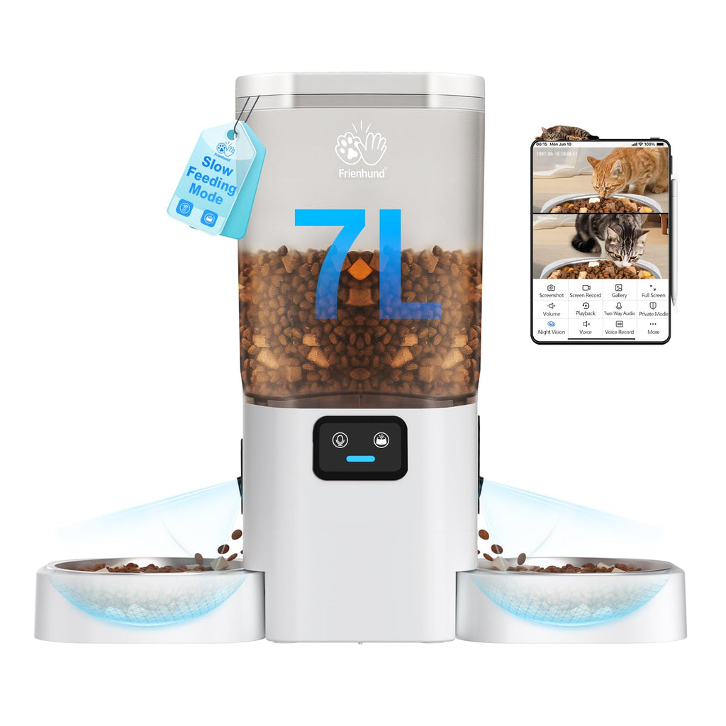 Frienhund 7L Automatic Cat and Dog Food Dispenser