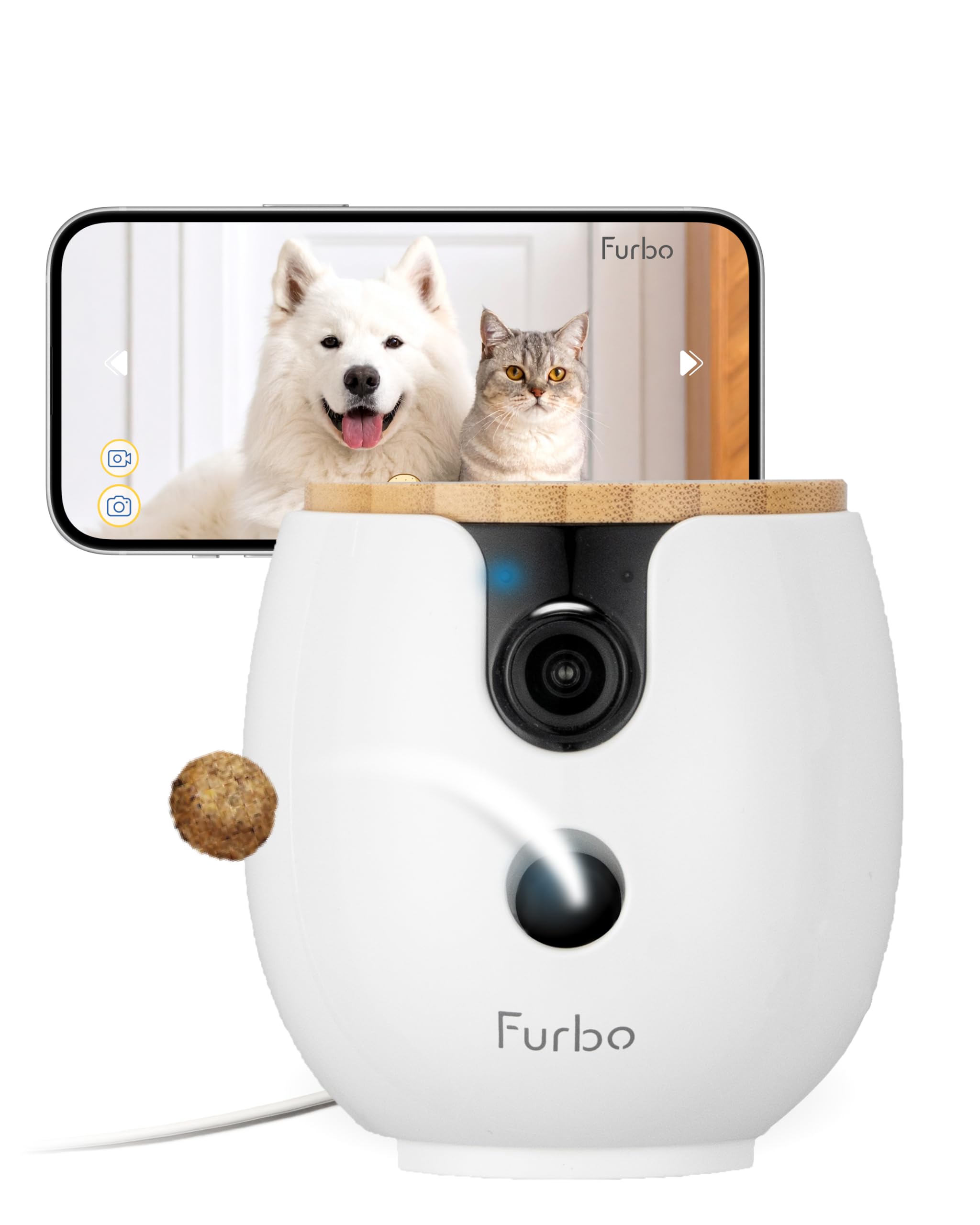 Furbo 360° Smart Pet Camera with Treat Tossing