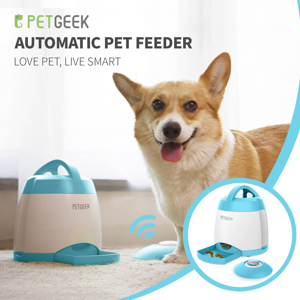 PETGEEK Rechargeable Dog Treat Dispenser Puzzle Toy