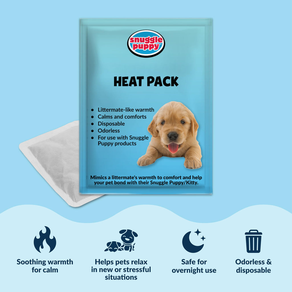 Snuggle Puppy Heartbeat Dog Toy for Calming Comfort