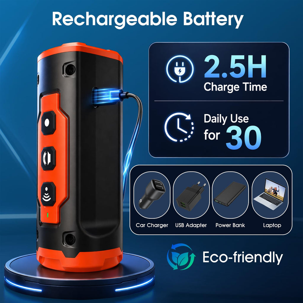 JTJTXL 1-Touch Rechargeable Dog Bark Deterrent Device