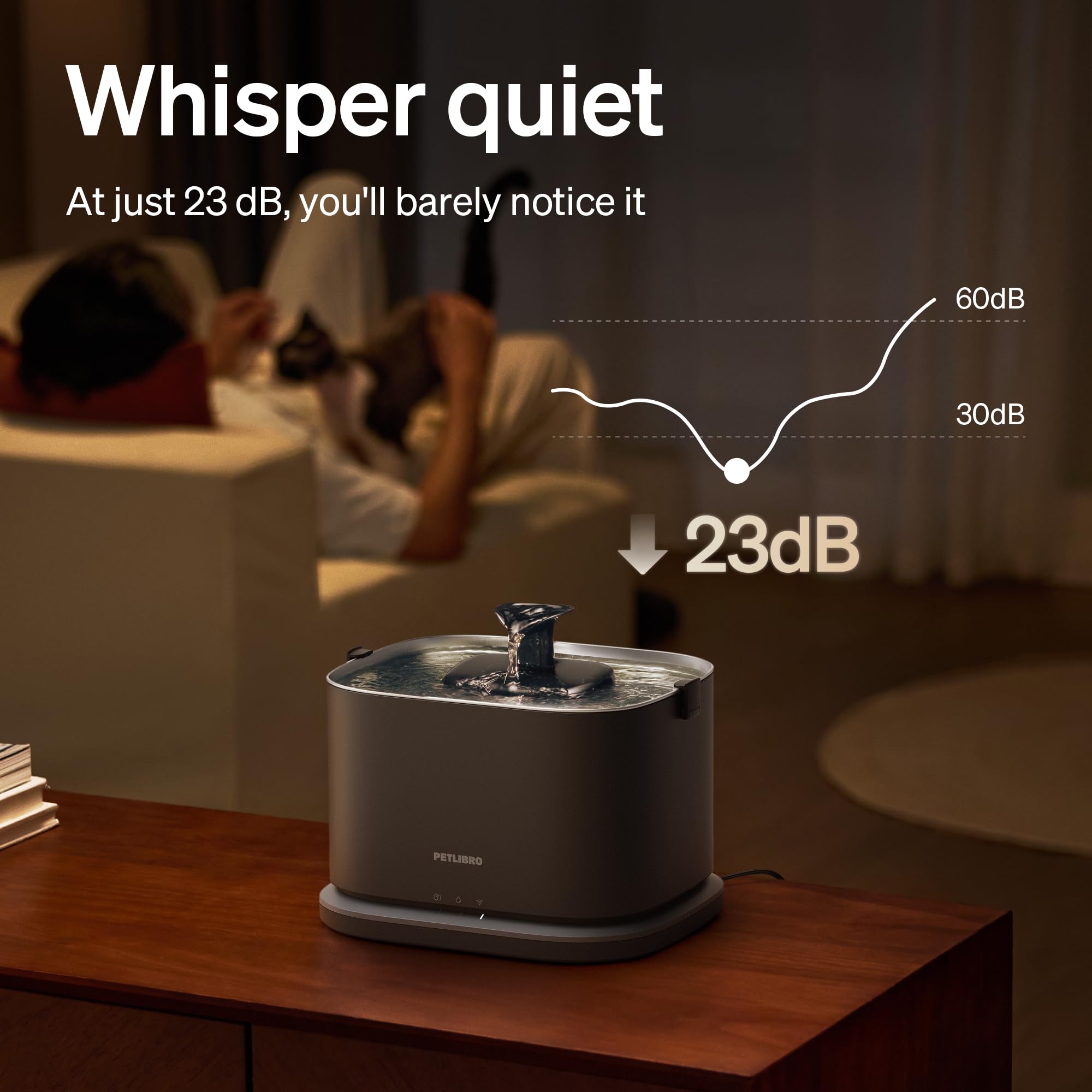 PETLIBRO Dockstream 2 Smart Cat Water Fountain with WiFi