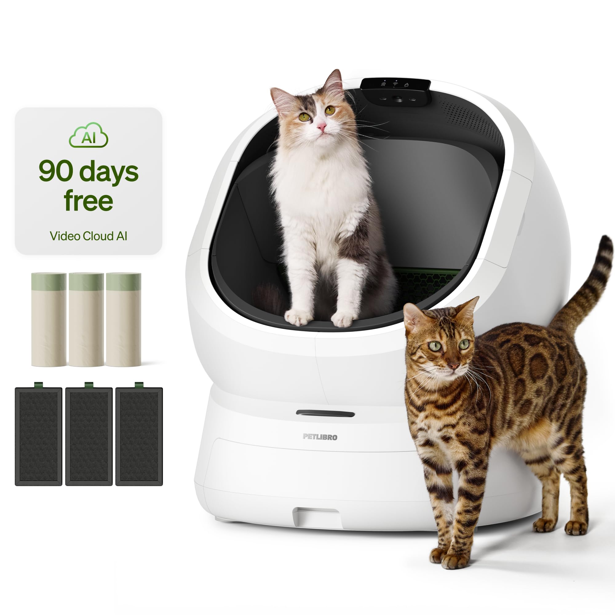 PETLIBRO Luma AI Self-Cleaning Cat Litter Box