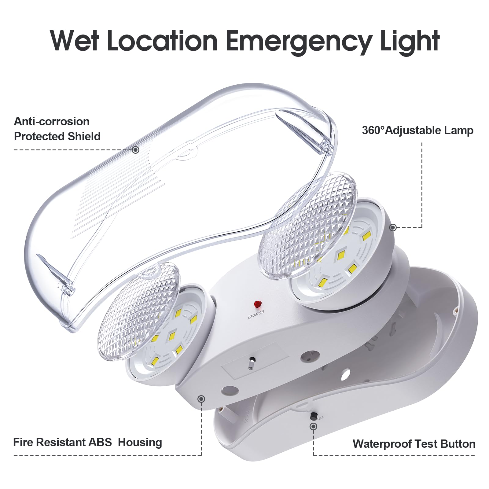 SITISFI Rechargeable Emergency Light for Pet Safety