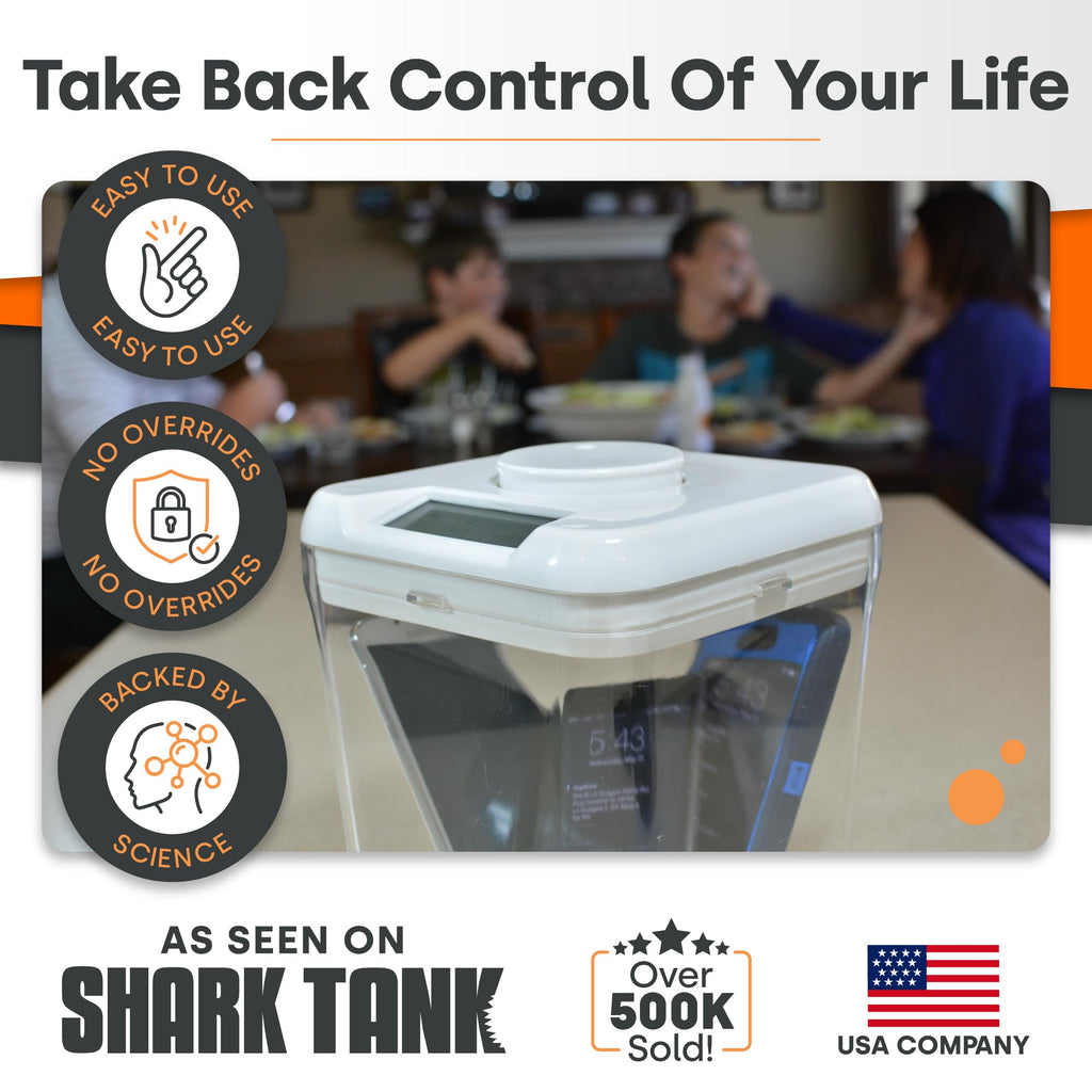 K-Safe Medium Timed Lock Box Container with Access Port