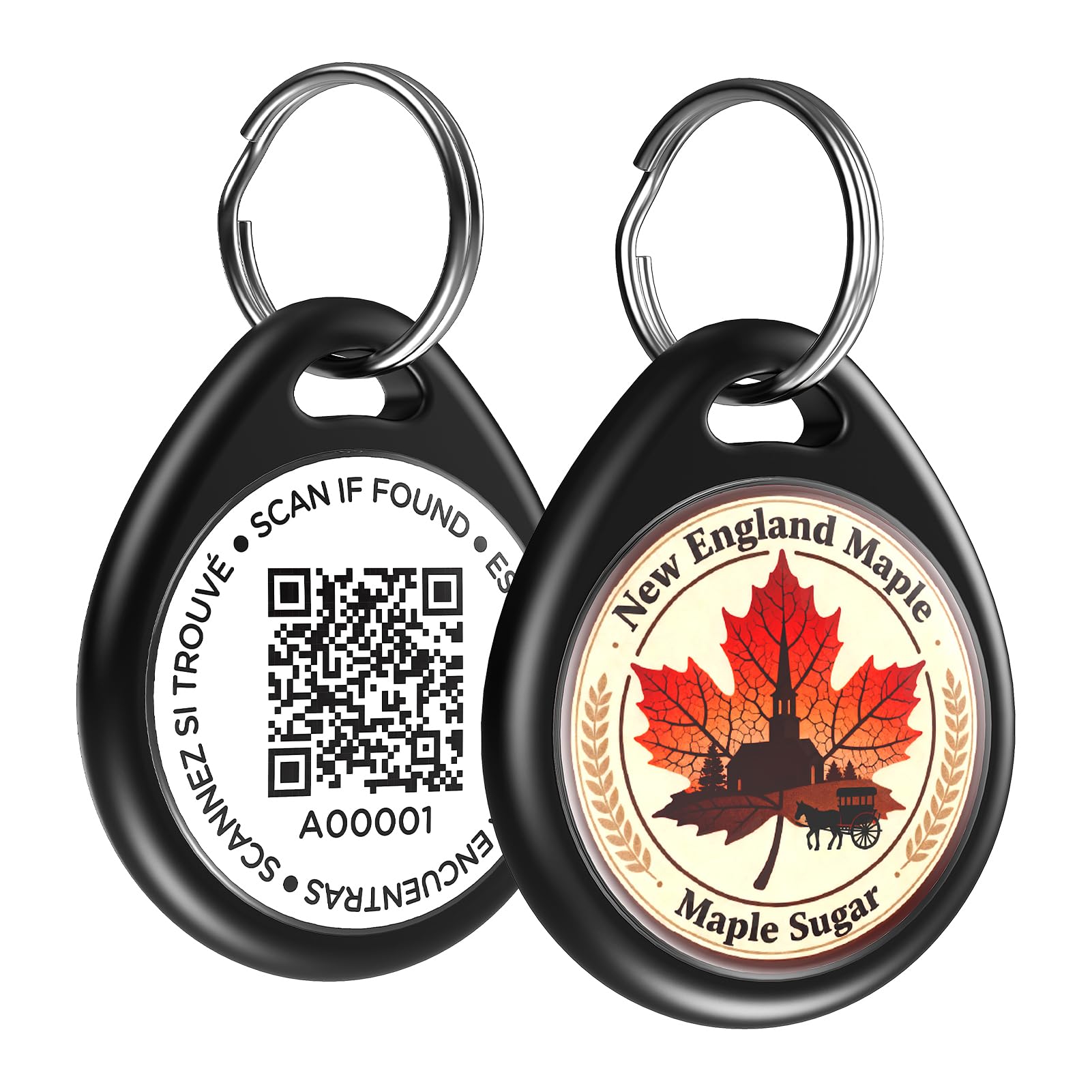 ilFindYou Personalized QR Code Dog Collar ID Tag