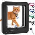RFID Smart Cat Door with Collar Sensors and Remote Lock