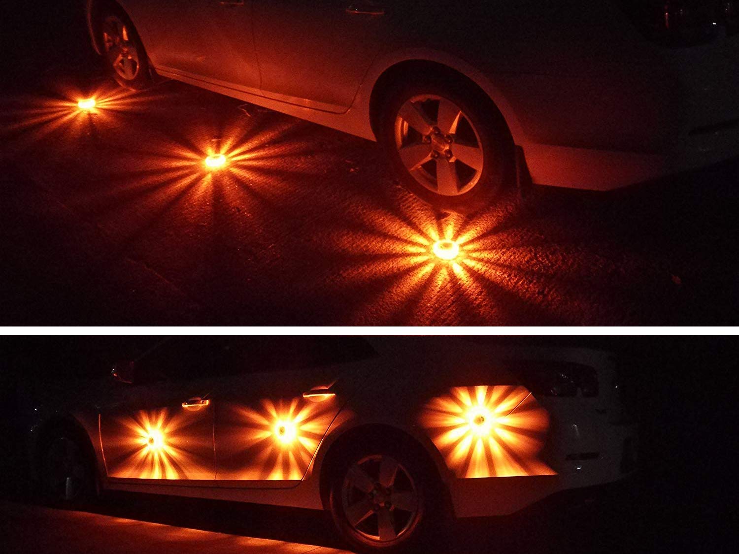 Tobfit Magnetic LED Road Flares Emergency Safety Kit