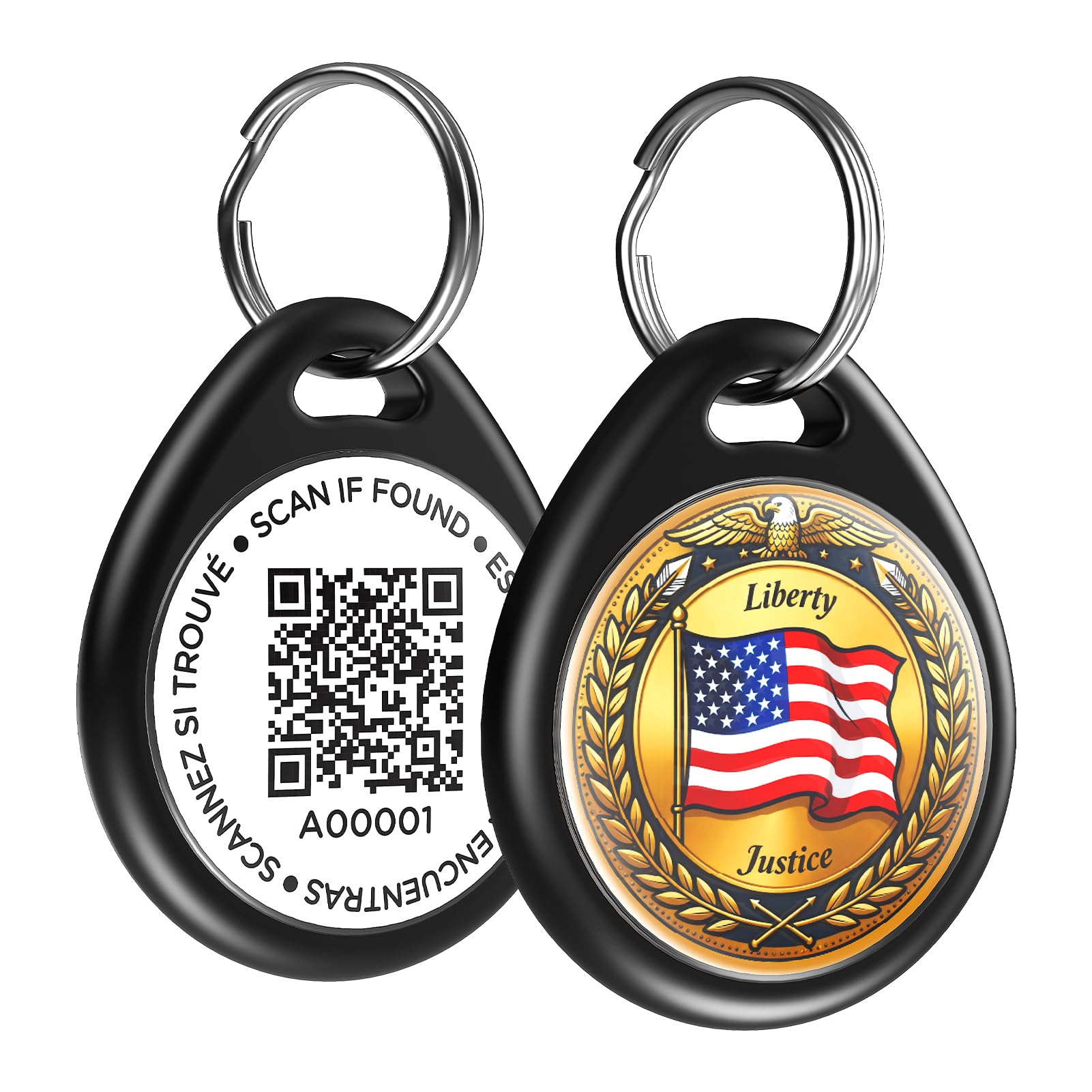 ilFindYou Personalized QR Code Dog Collar ID Tag
