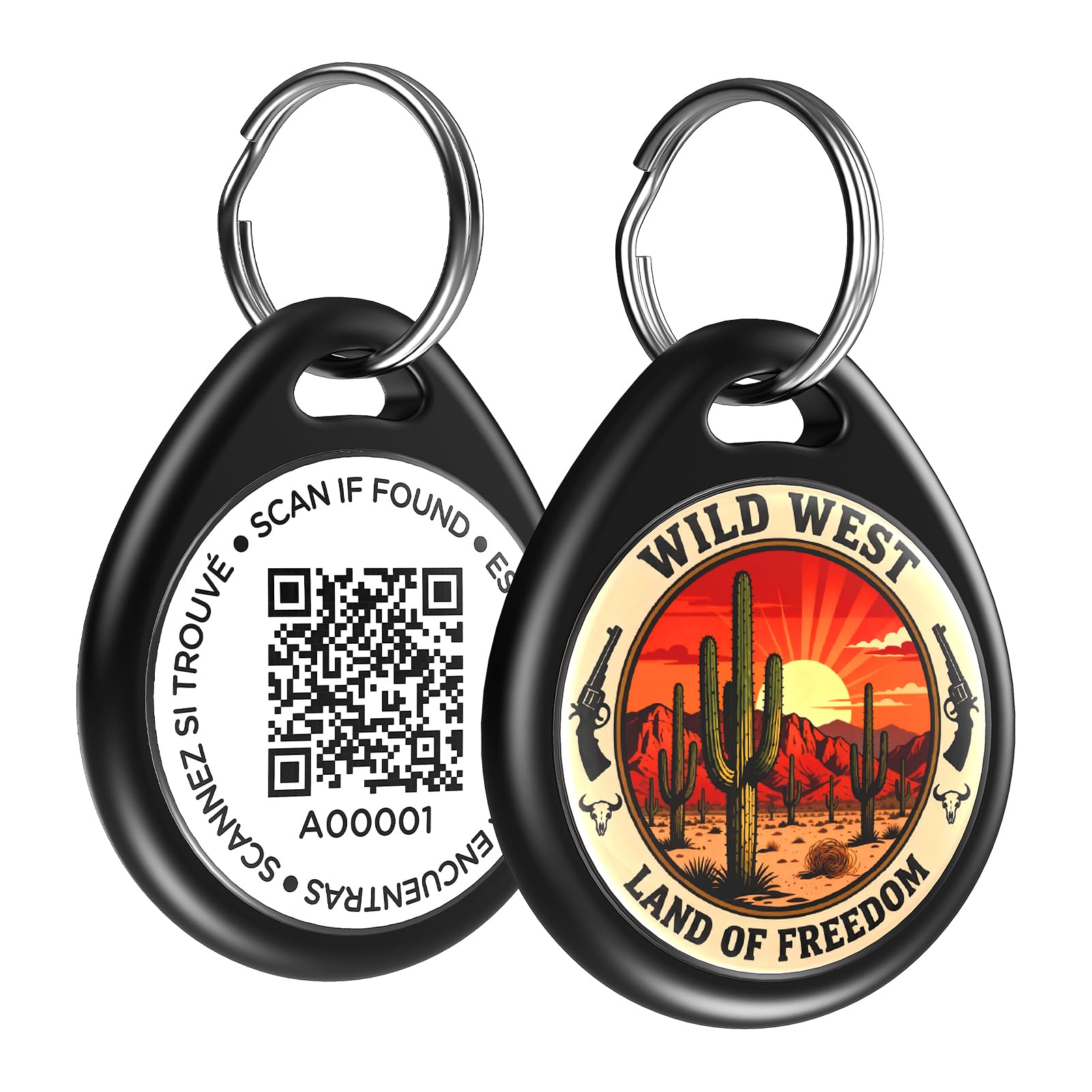 ilFindYou Personalized QR Code Dog Collar ID Tag