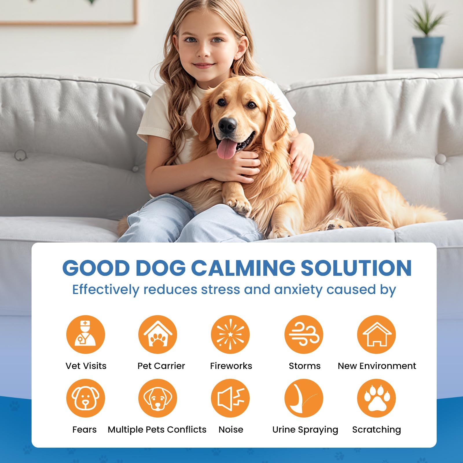 Yirr 180-Day Dog Calming Pheromone Diffuser Kit