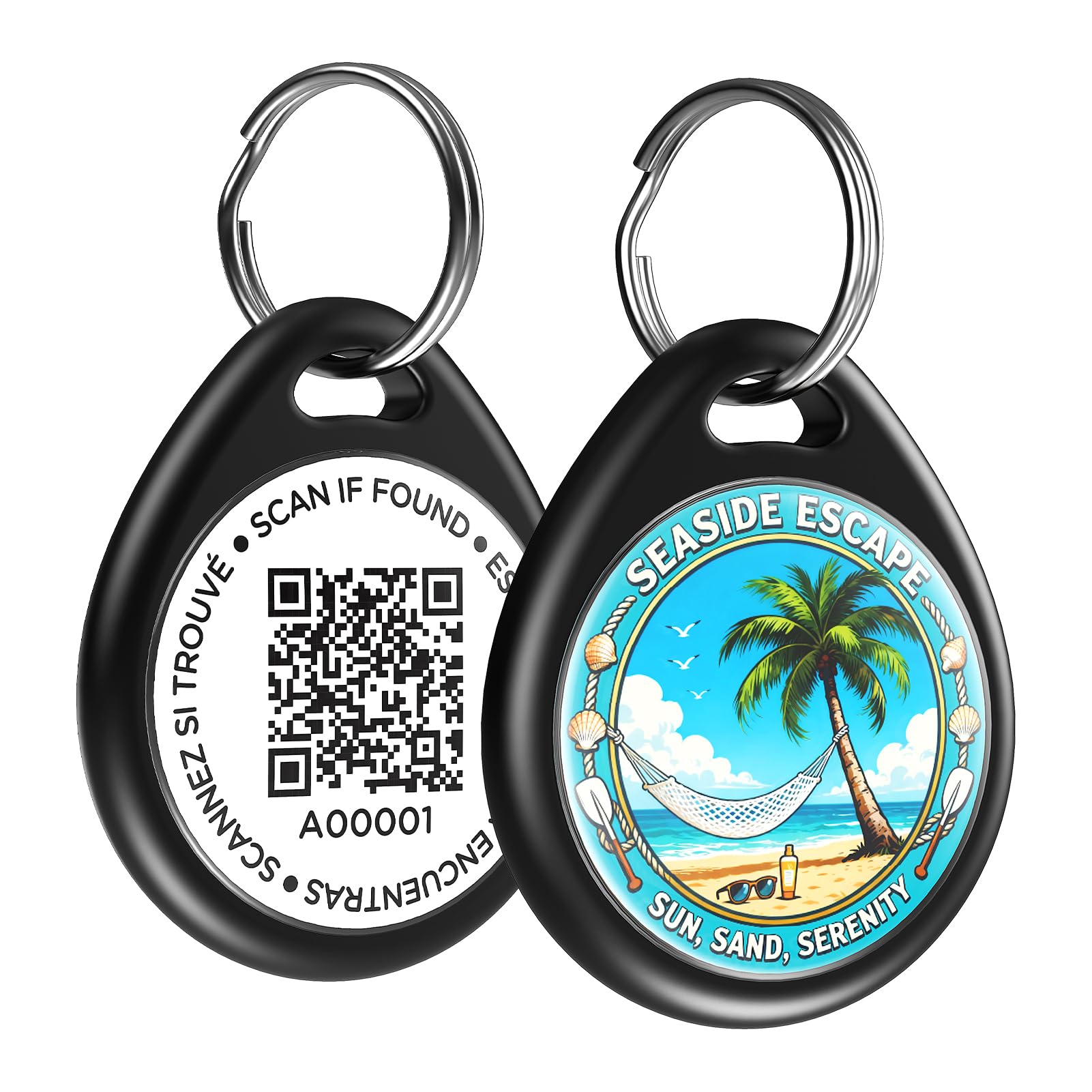 ilFindYou Personalized QR Code Dog Collar ID Tag