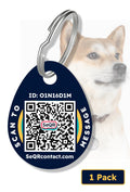 SeQR Privacy Smart Dog Tags with Custom QR Codes