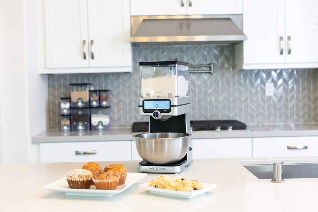PantryChic Smart Food Storage Dispenser with Digital Scale