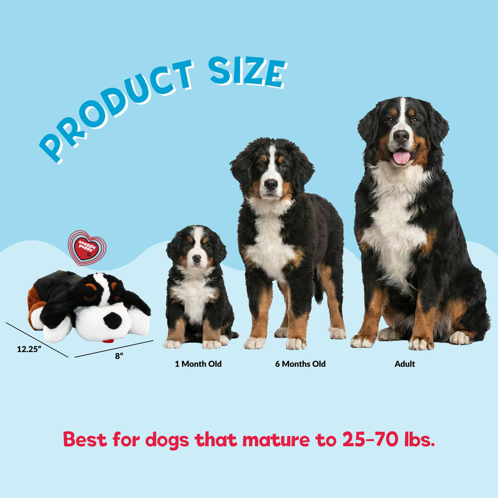 Snuggle Puppy Heartbeat Dog Toy for Calming Comfort
