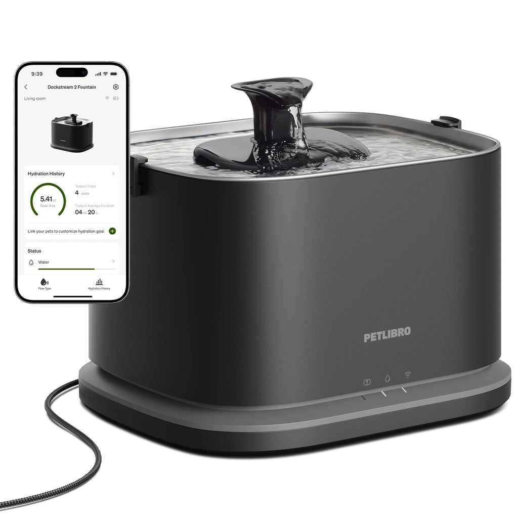 PETLIBRO Dockstream 2 Smart Cat Water Fountain with WiFi