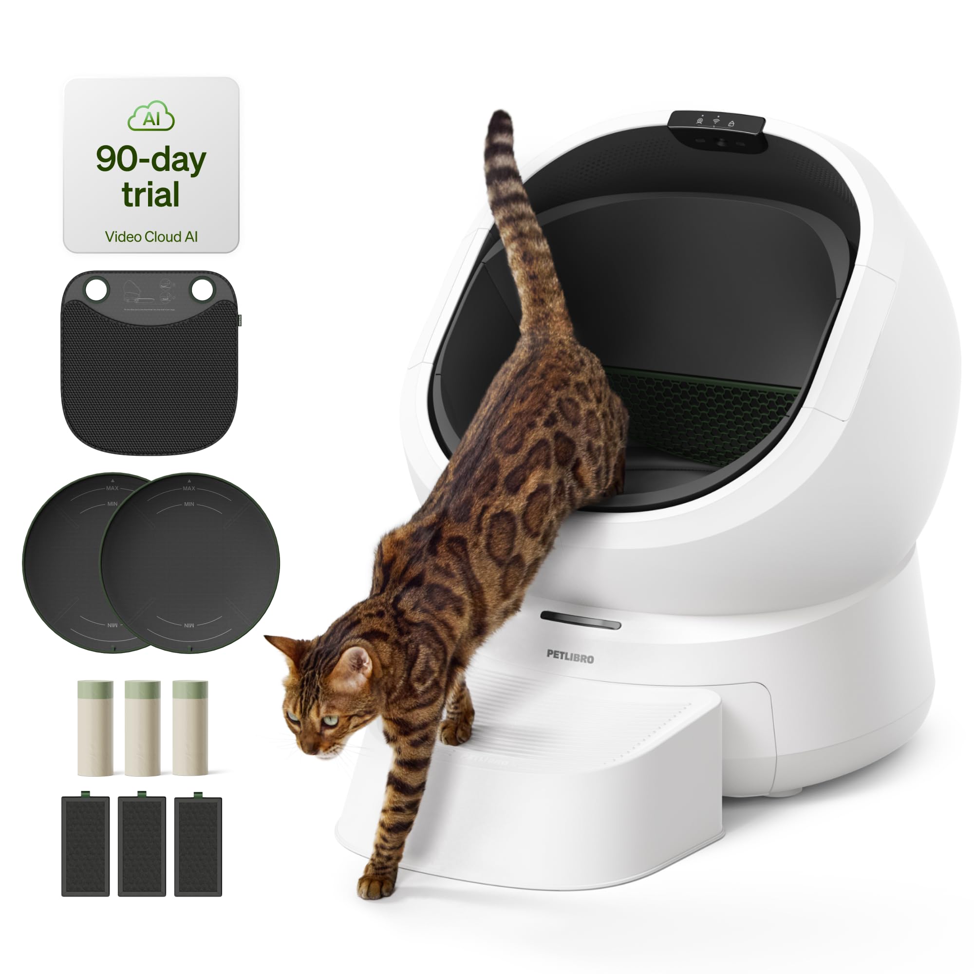 PETLIBRO Luma AI Self-Cleaning Cat Litter Box