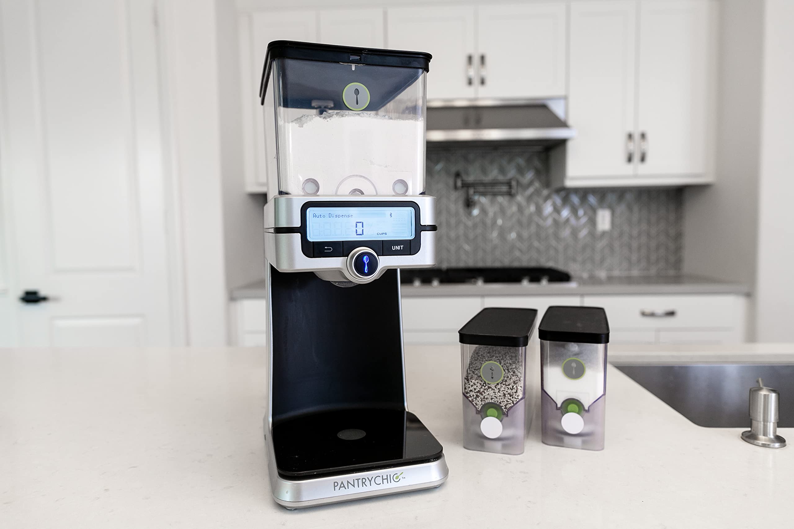 PantryChic Smart Food Storage Dispenser with Digital Scale