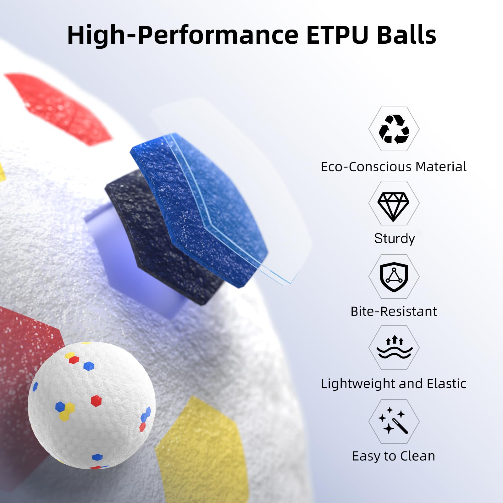 uahpet Automatic Dog Ball Launcher with Obstacle Detection