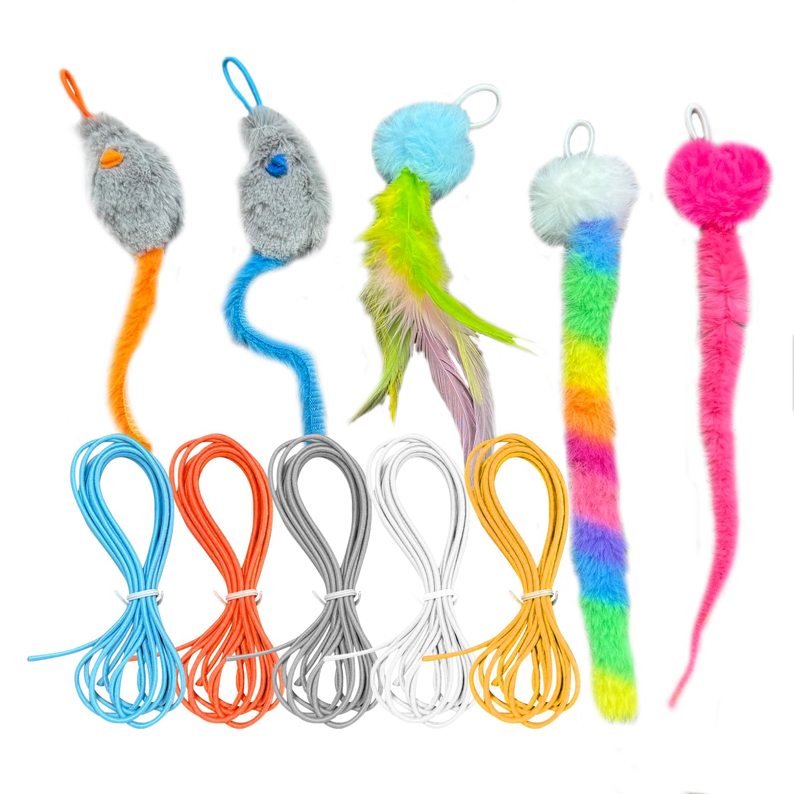 HAPPYCODE Rechargeable Remote Cat Teaser Door Clip Toy