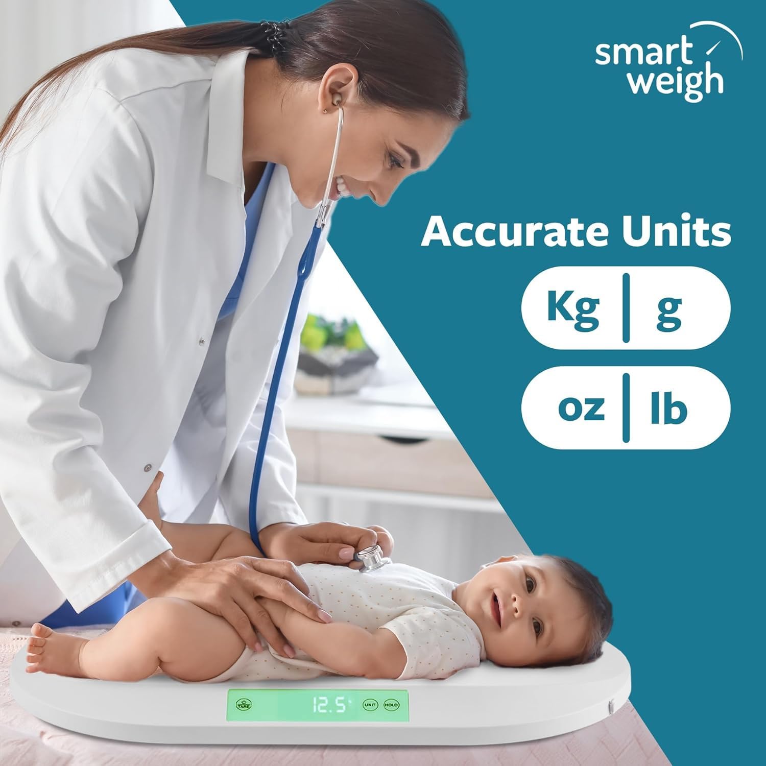 Digital Baby and Pet Scale for Accurate Weight Tracking