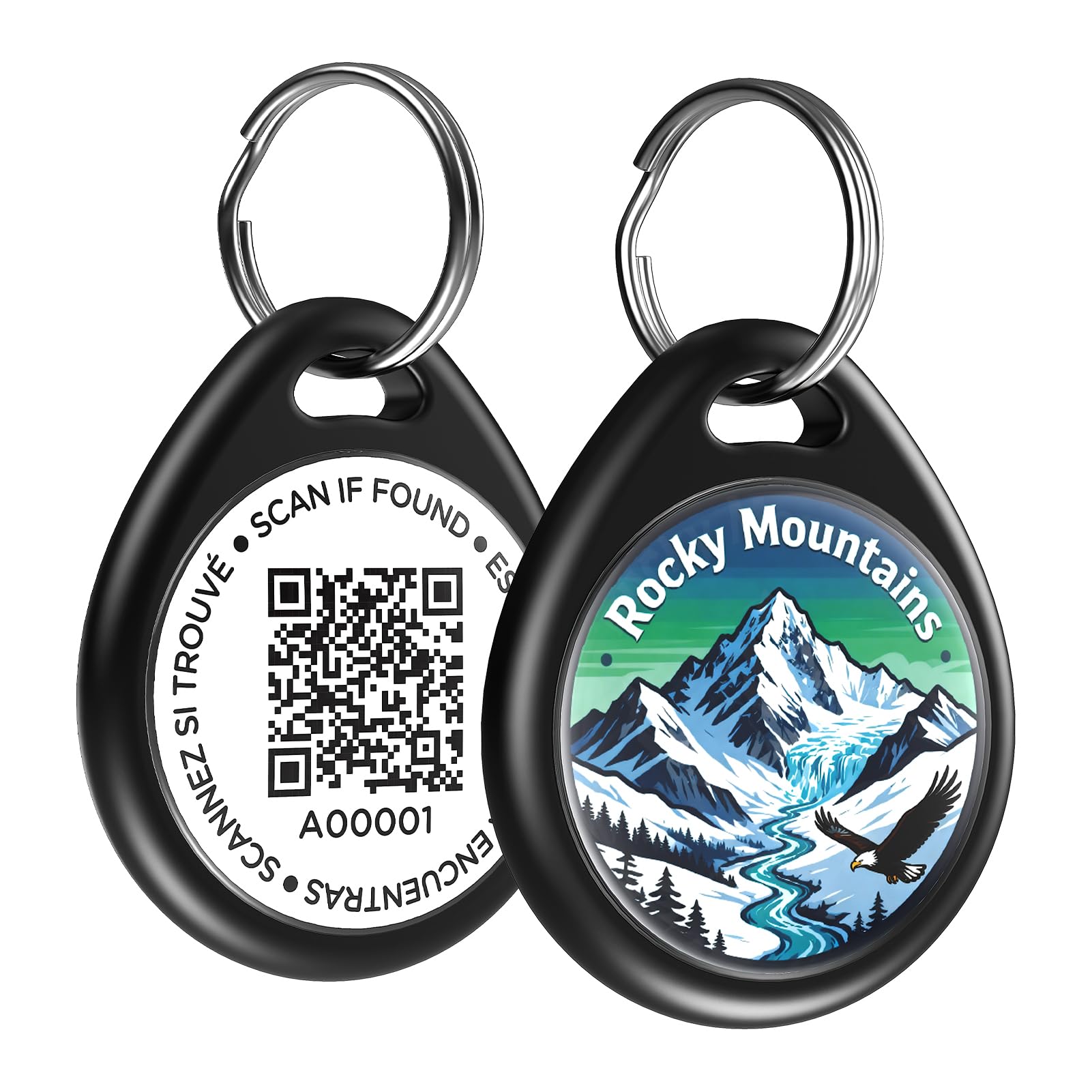 ilFindYou Personalized QR Code Dog Collar ID Tag