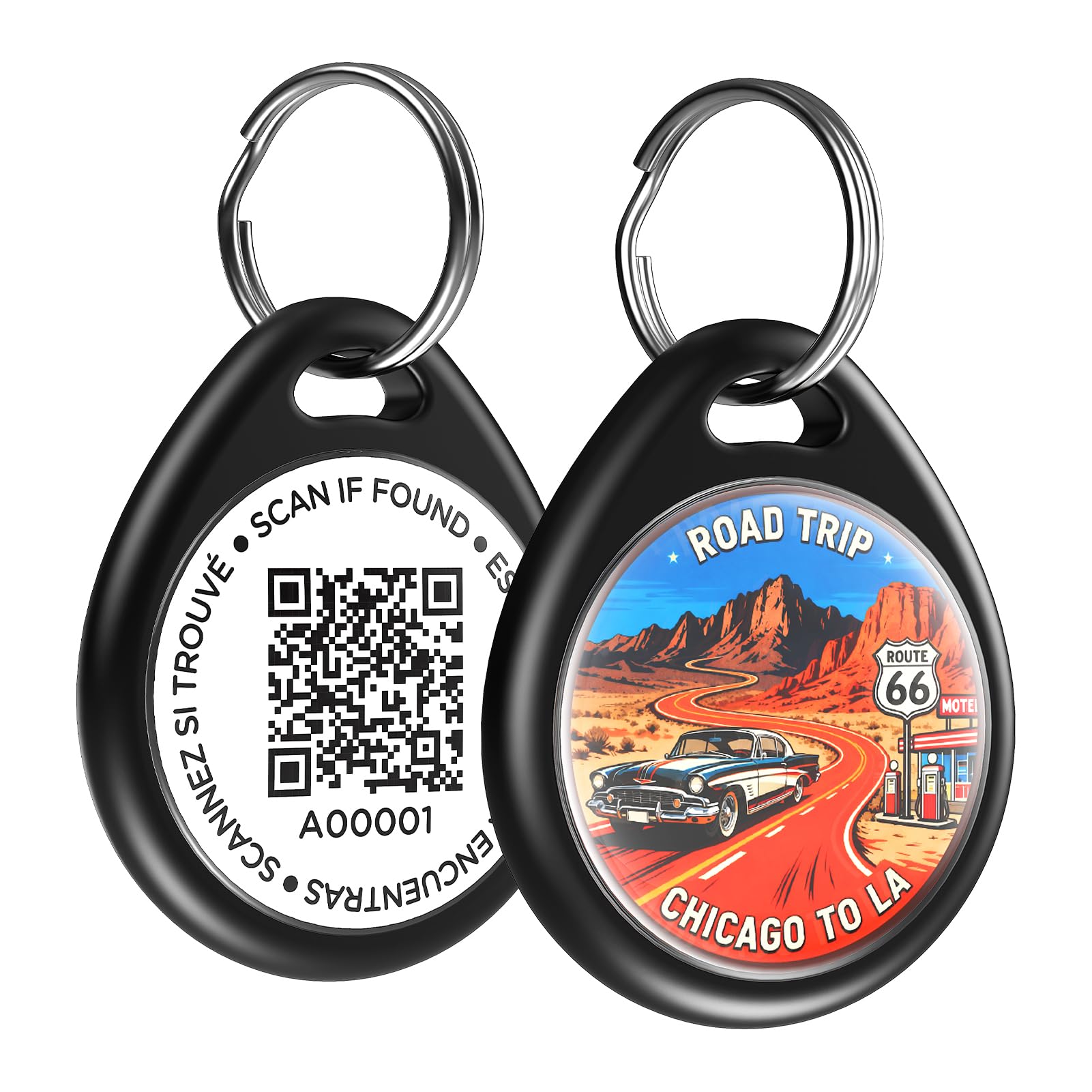 ilFindYou Personalized QR Code Dog Collar ID Tag