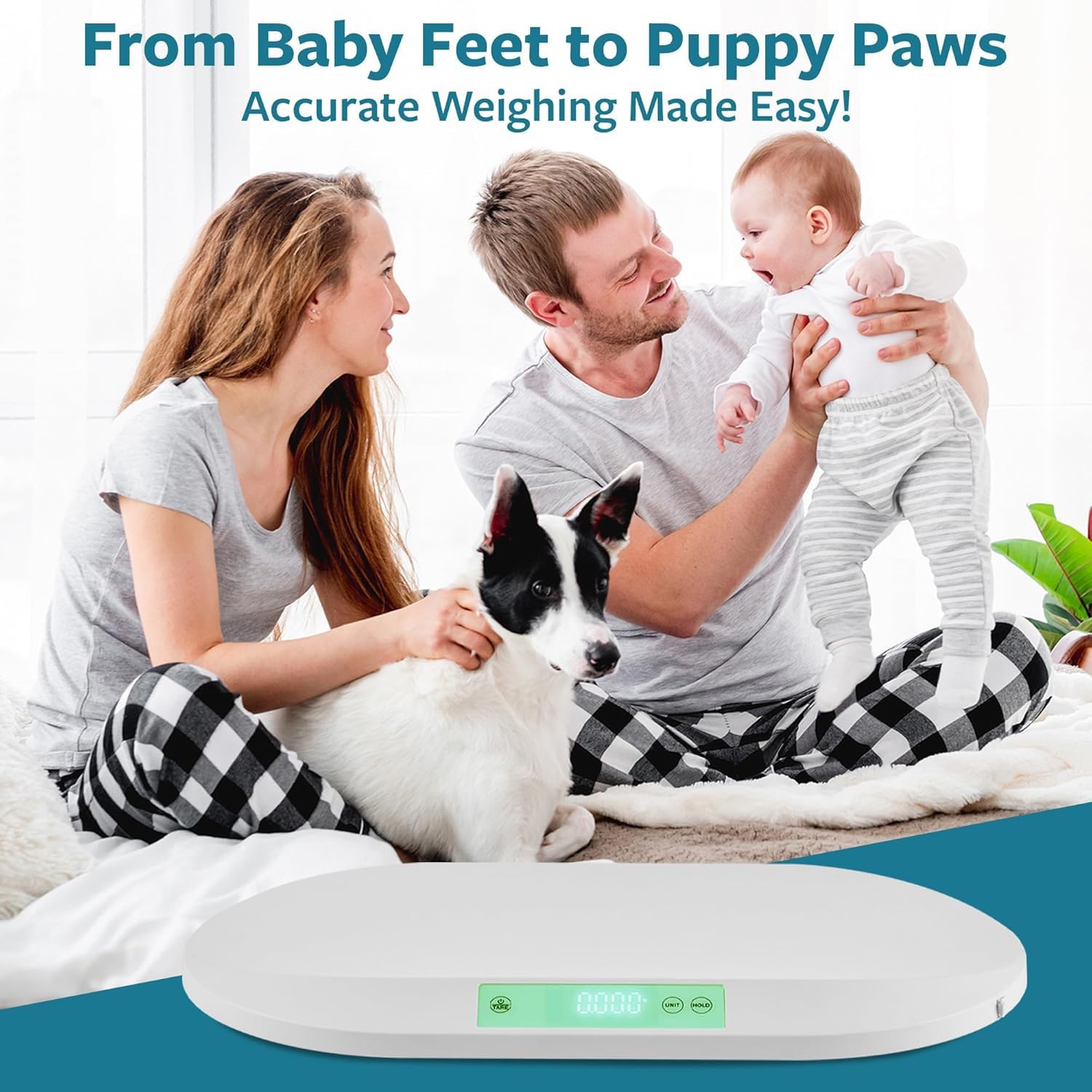 Digital Baby and Pet Scale for Accurate Weight Tracking